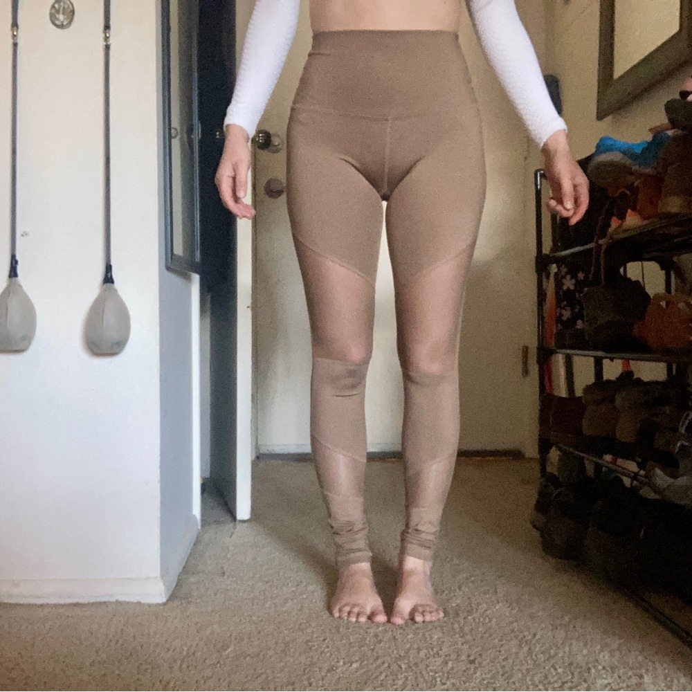 Mika Yoga Wear front mesh kaya leggings